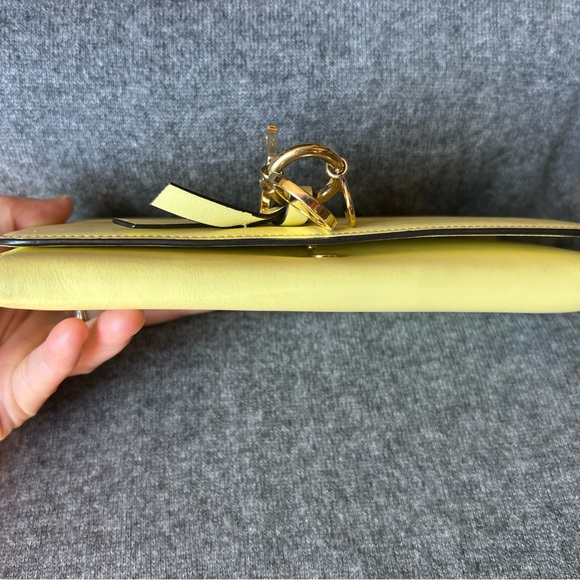 Chloe Yellow Leather wallet
